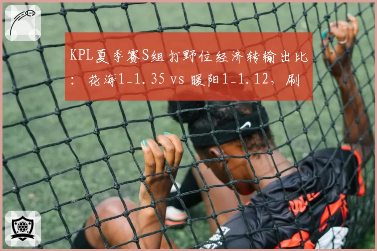 KPL夏季赛S组打野位经济转输出比：花海1_1.35 vs 暖阳1_1.12，刷钱效率差距